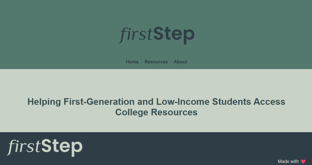 Screenshot of Firststep