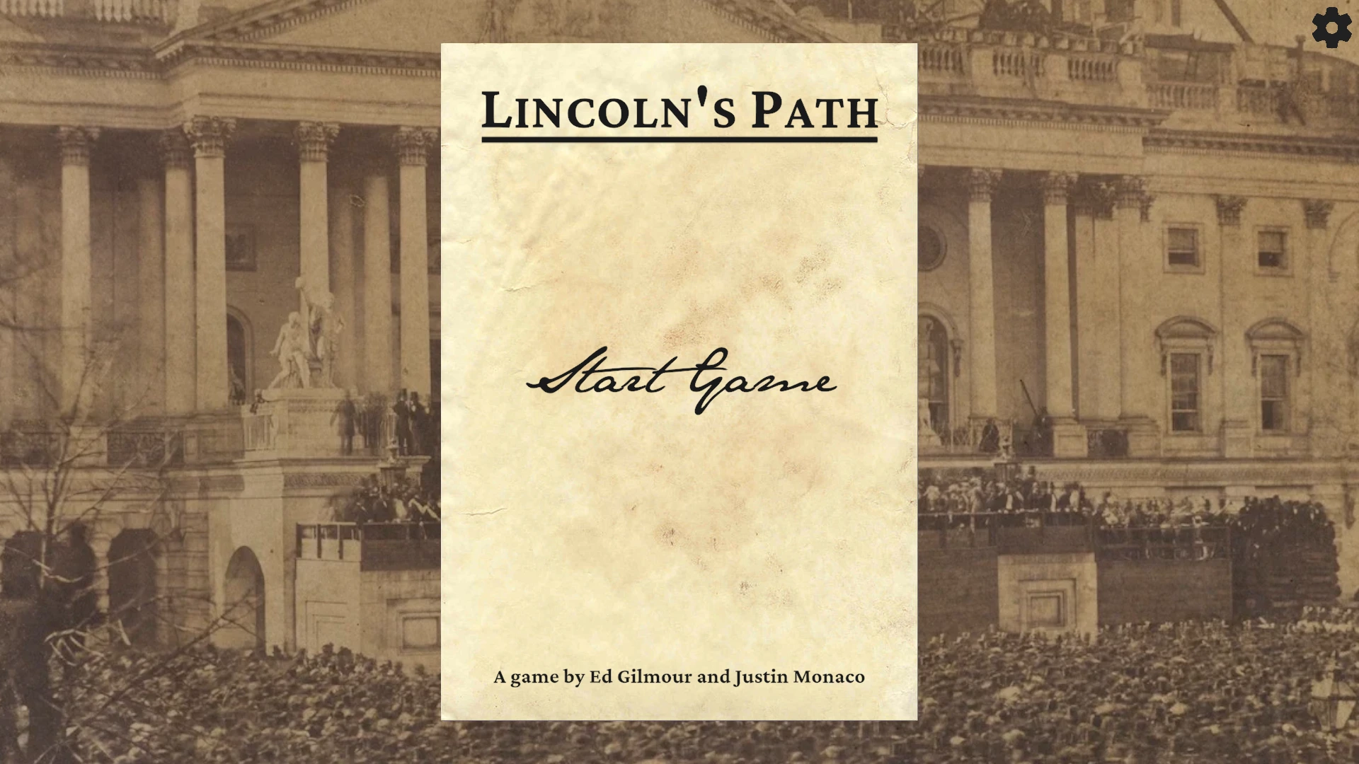 Screenshot of Lincolns Path