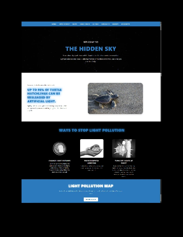 Screenshot of Hidden Sky Cac