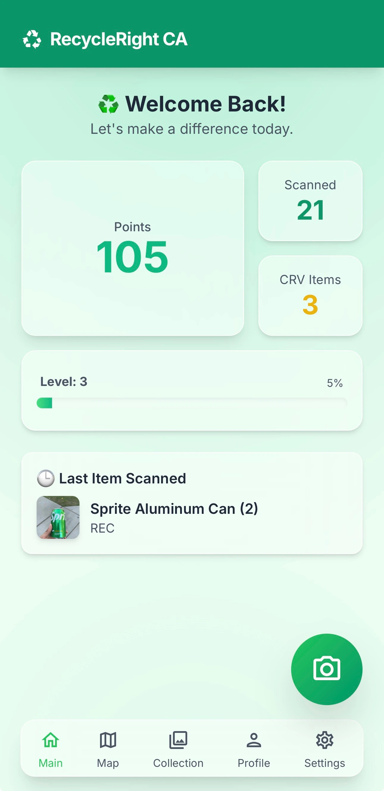Screenshot of Recyclerightca
